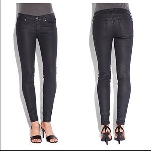 Lucky Brand Charlie Super Skinny Black Pants